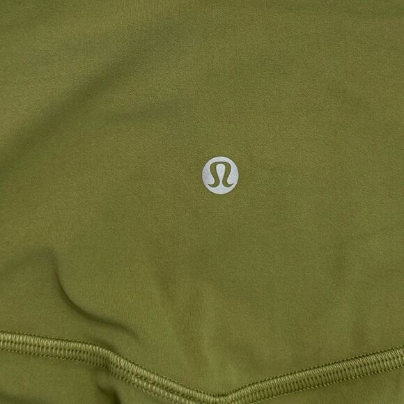 Lululemon Women's Pull-On Align High-Rise 25" Crop Leggings Bronze Green Size 4 - Picture 6 of 12